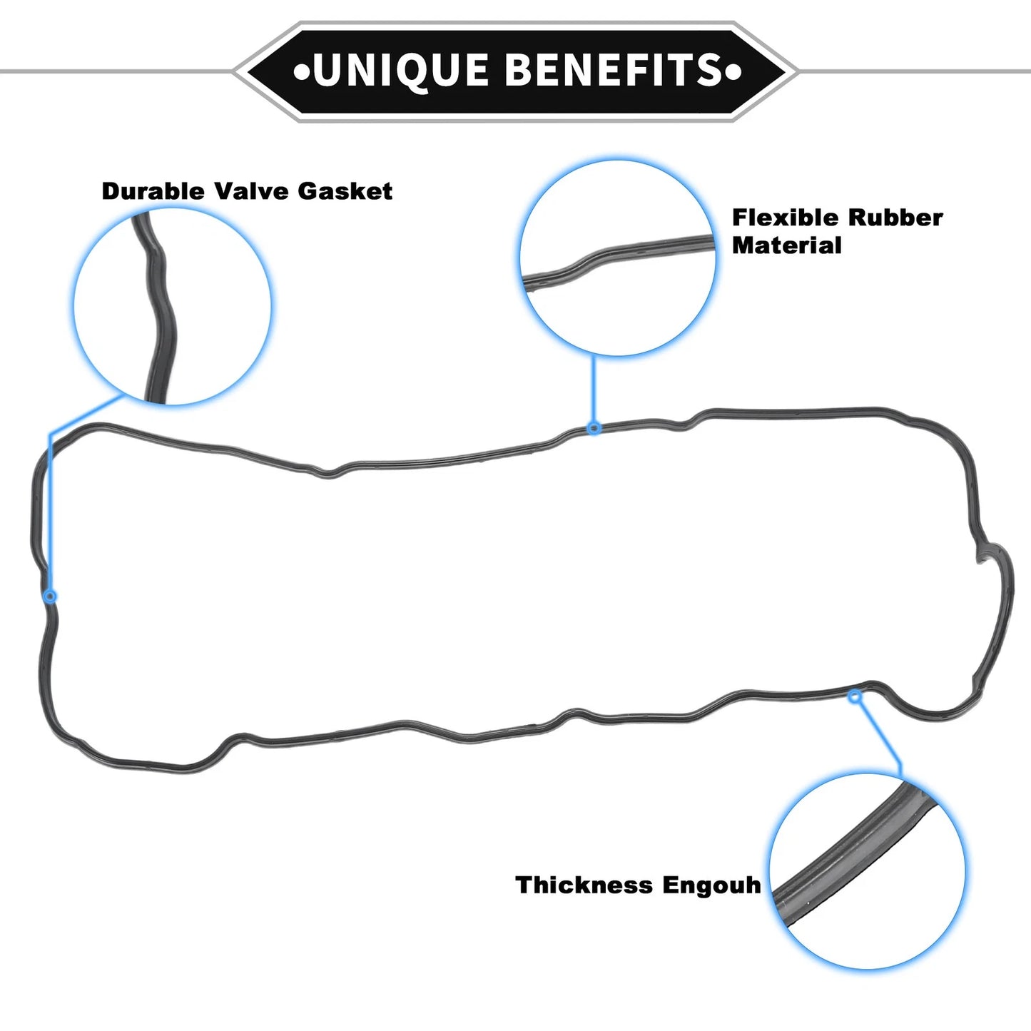 Valve Cover Gasket No. 1121420030 for Toyota Avalon Camry Lexus ES300 RX330 (1995–2006)