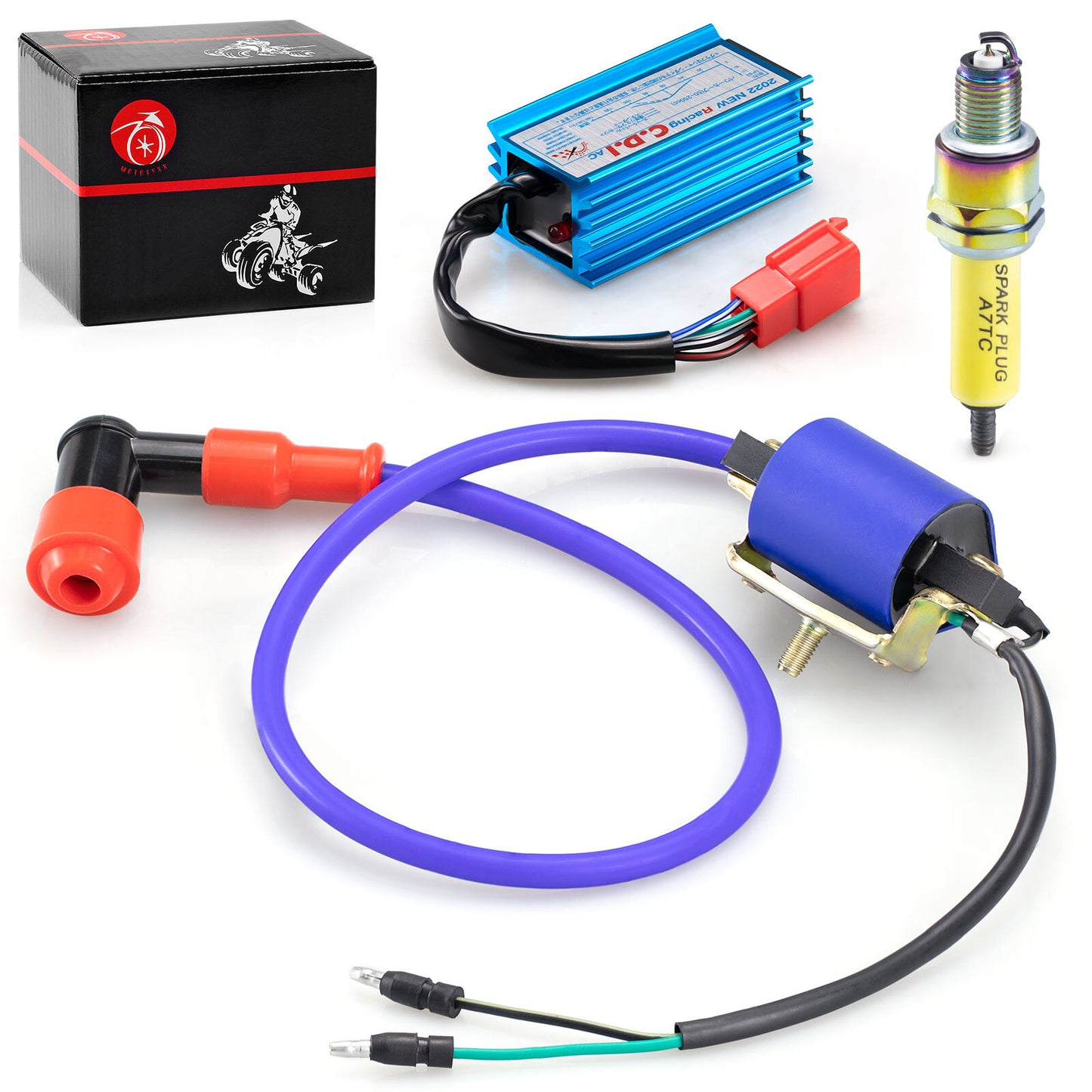 5Pin AC CDI Ignition Coil for GY6 70cc 90cc 110cc ATV Dirt Bike (2000–2023)