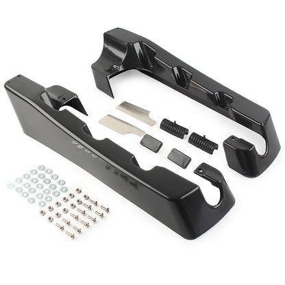 4" Saddle Bag Extensions for Harley Touring Road King (1994-2013) - Pair