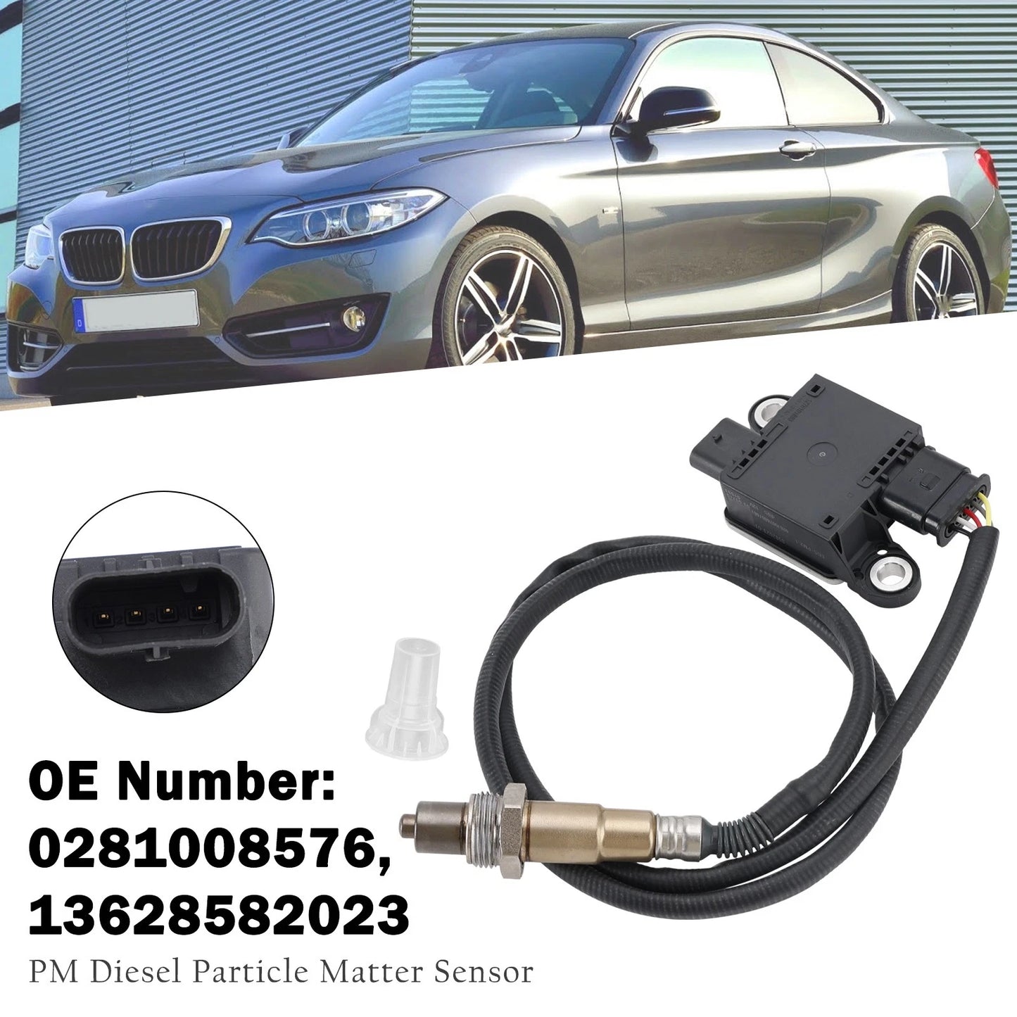 Diesel Particulate Sensor 13628477723 for BMW X3 X4 X5 X6 (2011–2023)