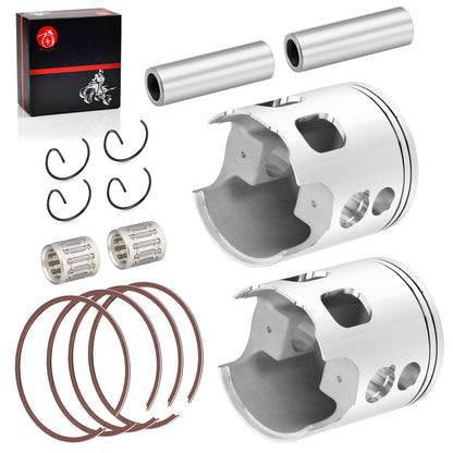 Set of 2 Forged Pistons & Ring Bearing Kit for Banshee 350 (1987–2006)