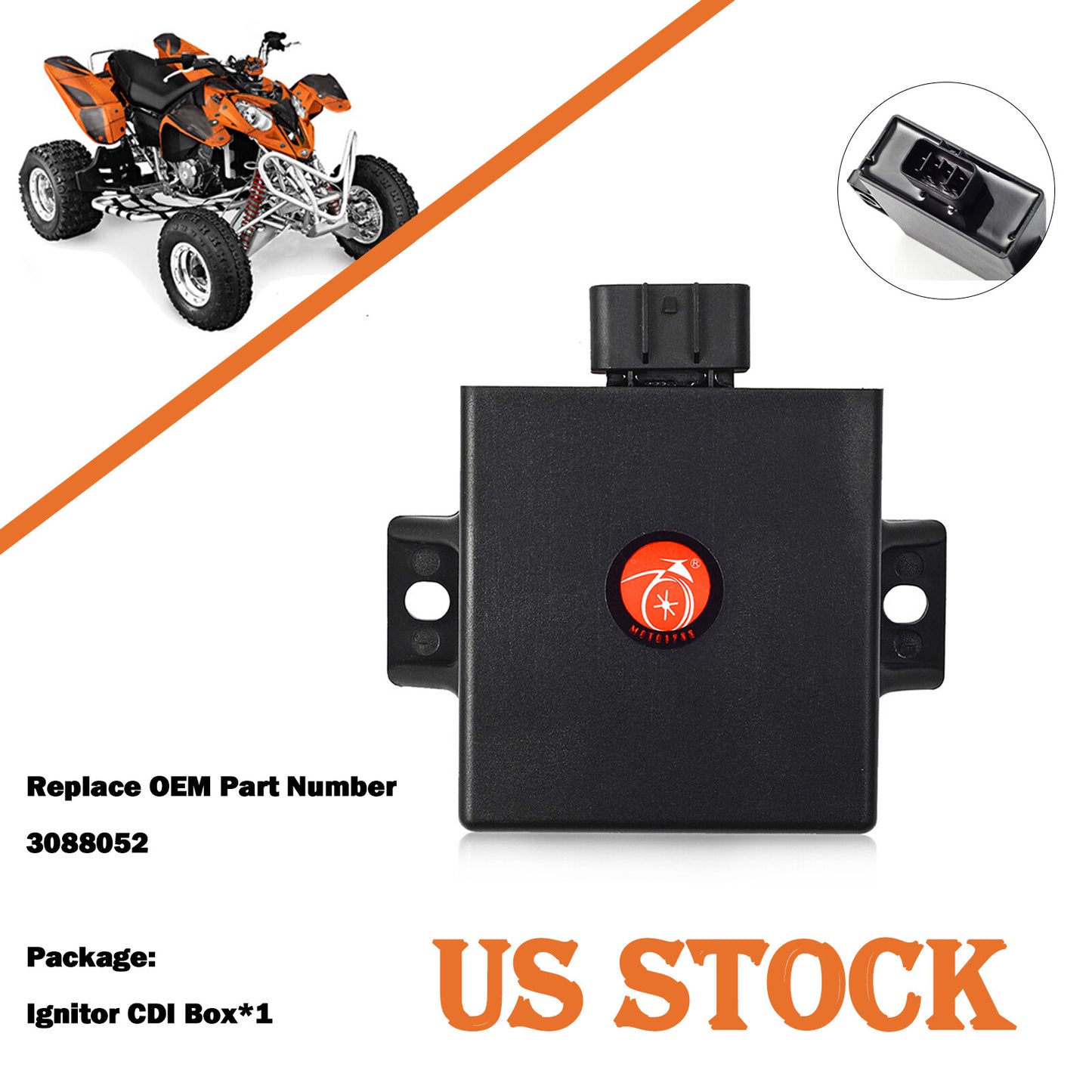CDI Ignitor Box for Polaris ATV Predator 500 (2003)