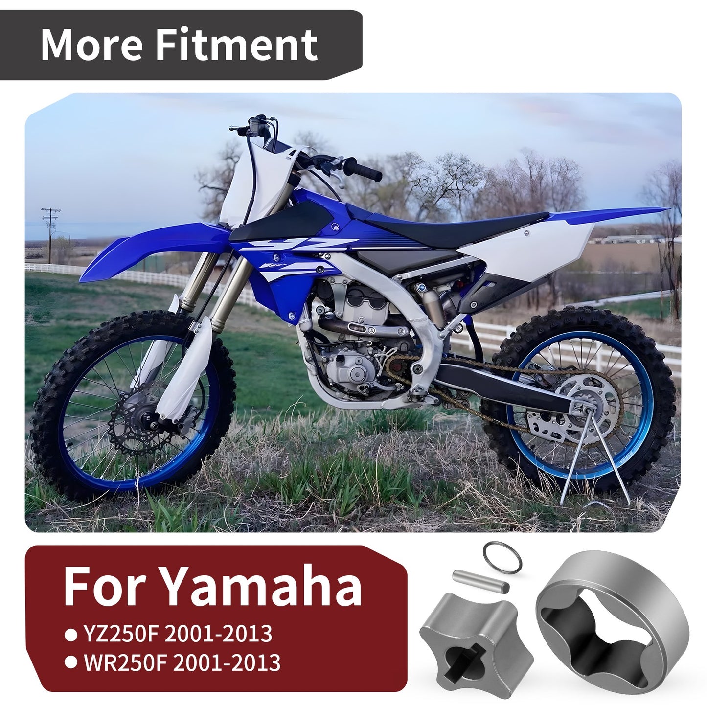 Oil Pump Rotor Set for Yamaha YZ250F WR250F (2001–2013)