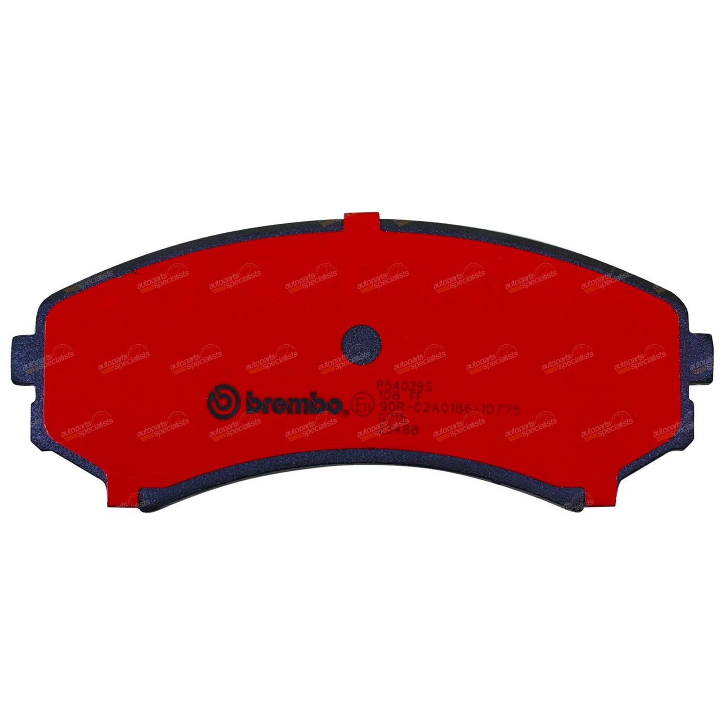 Set of 4 Brembo Front Disc Brake Pads for Ford Econovan (1999–2005)