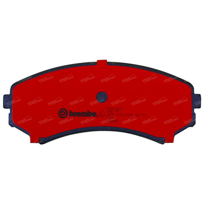 Set of 4 Brembo Front Disc Brake Pads for Ford Econovan (1999–2005)