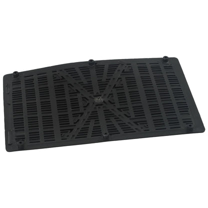 Floor Pad Heel Foot Mat Pedal Patch Cover Black PVC Waterproof for Car