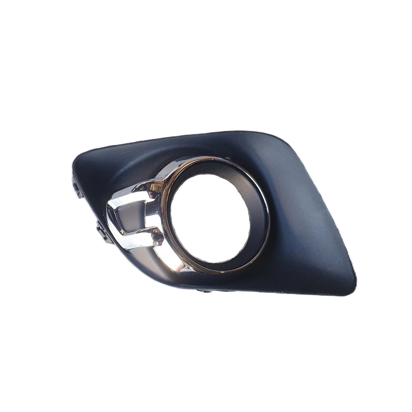 Chrome Grille w Fog Light Mount Left Side for Mitsubishi