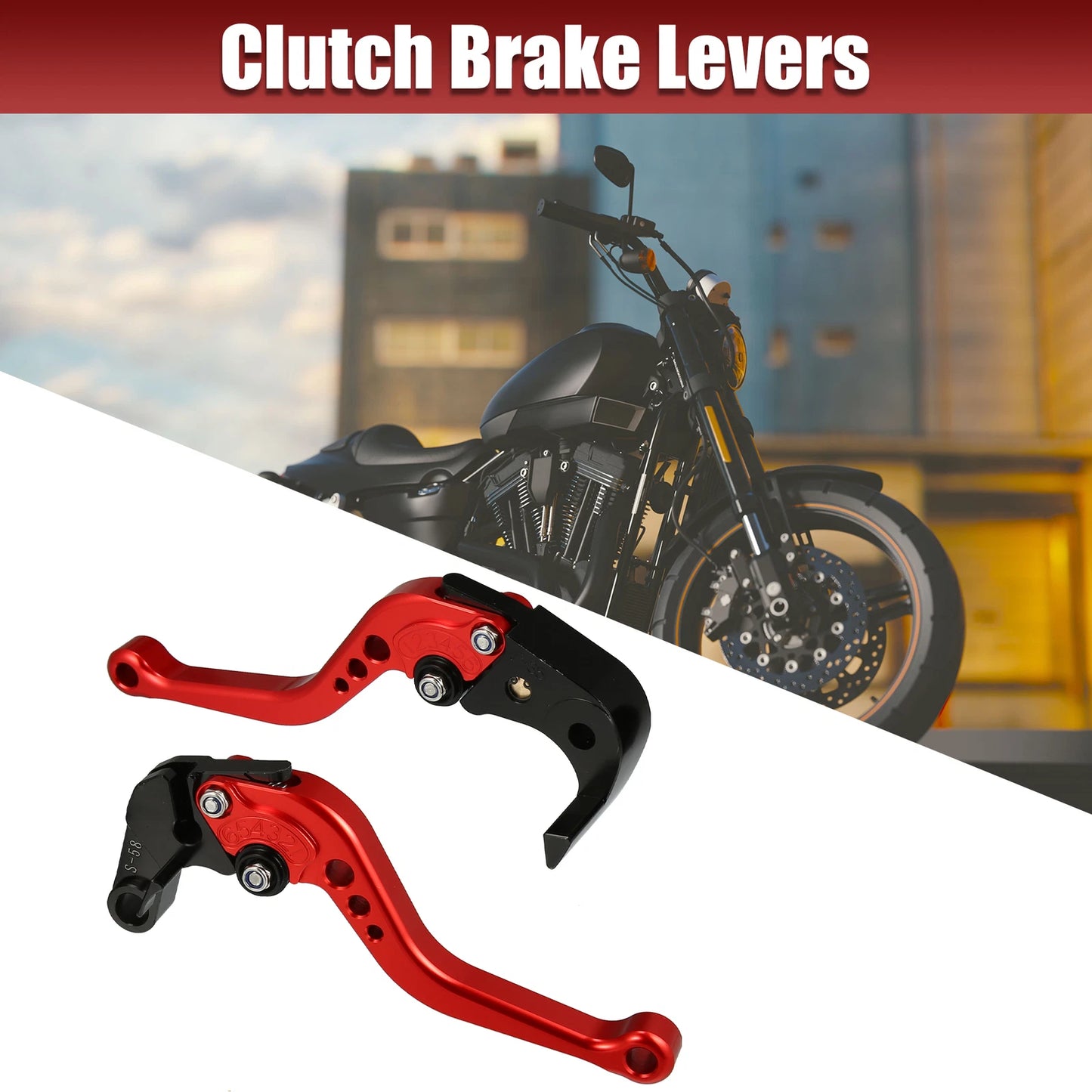 1 Pair Folding CNC Brake Clutch Levers for Suzuki GSXR 600 750 (2006–2019)