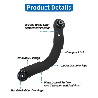 2 x Front Upper Control Arms with Ball Joints for Dodge Durango (2016-2022)