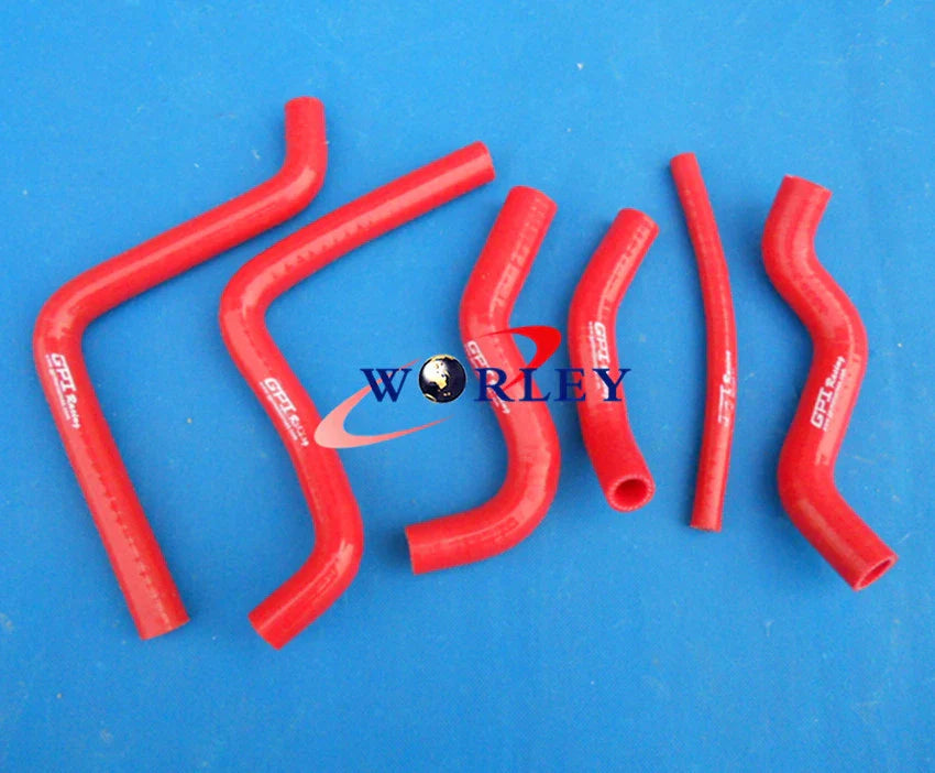 Black Silicone Radiator Hose for Honda CR125 CR125R (2000-2002)