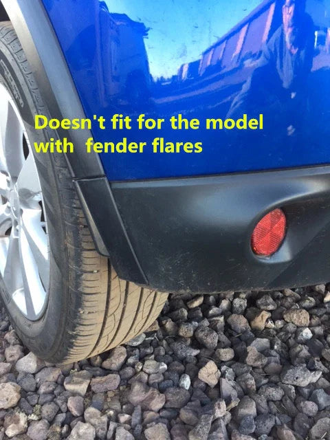 4x Mud Flaps Mudguard Fenders for Mitsubishi Outlander Sport ASX RVR (2013–2015)