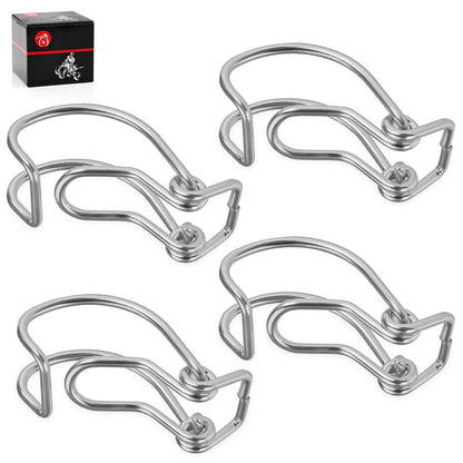Set of 4 Airbox Clips for Polaris RZR Turbo S (2020–2021)