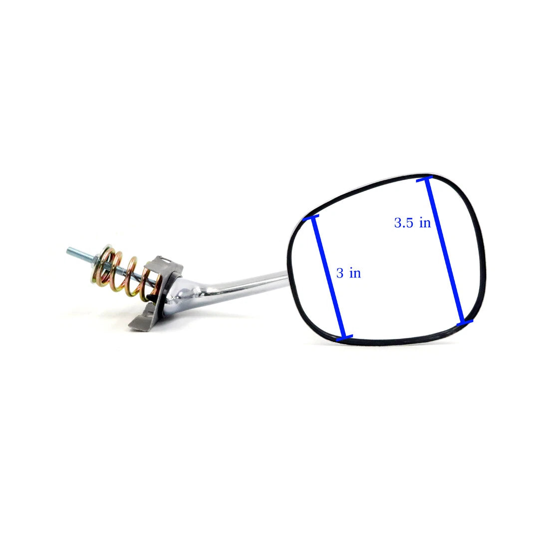 Chrome Fender Mirror Set for Mazda Cosmo 121 AP RX-5 Sport 1975-1981