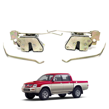 Front Door Lock Latch x2 for Mitsubishi Triton L200 Strada 1996-2006