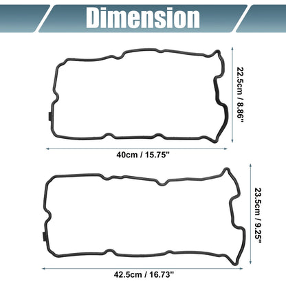 1 Pair Valve Cover Gasket NO.13270-8J102/13270-8J112 for Infiniti FX35 (2003–2008)