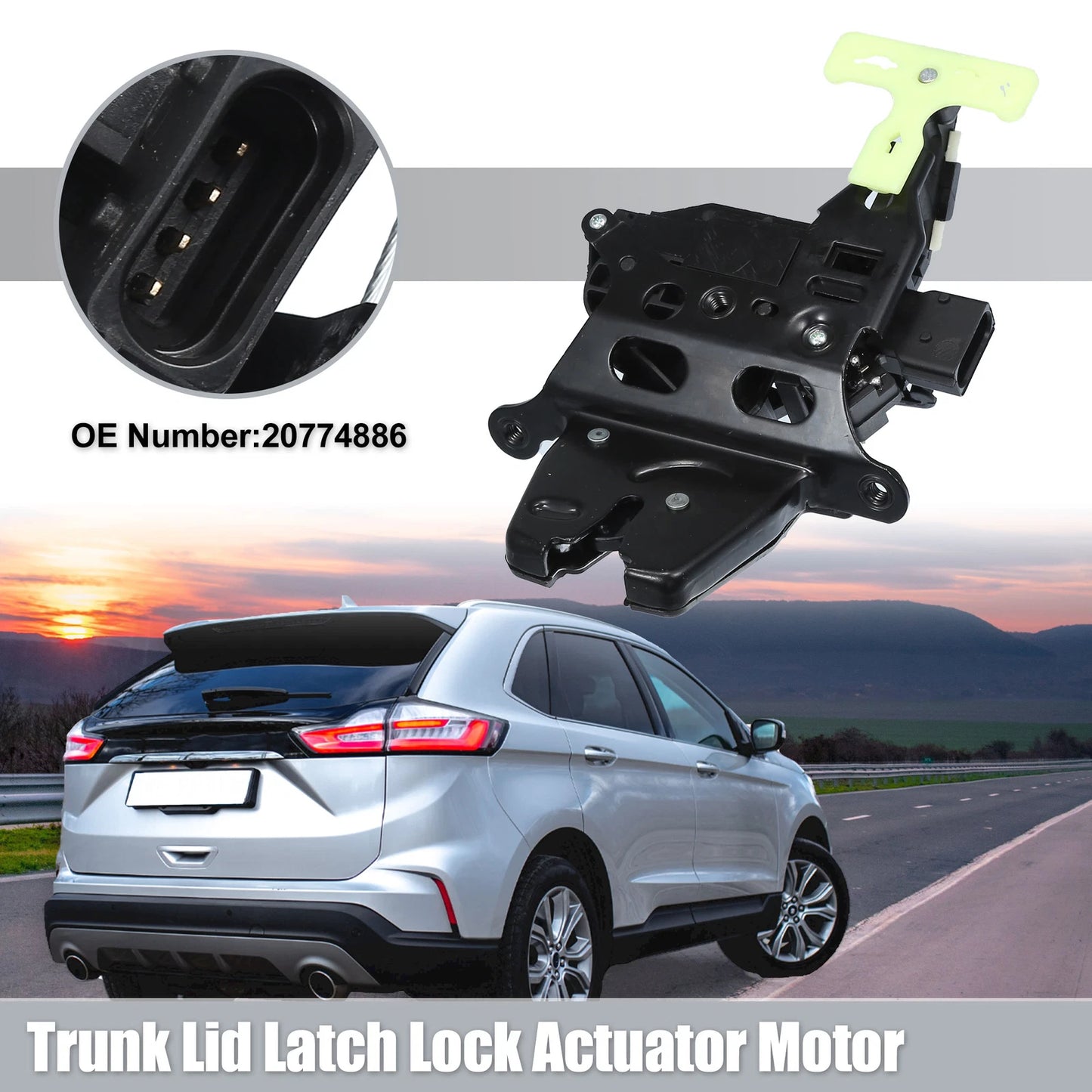 Trunk Lid Latch Lock Actuator Motor for Chevrolet Cobalt (2005–2010) No.20774886