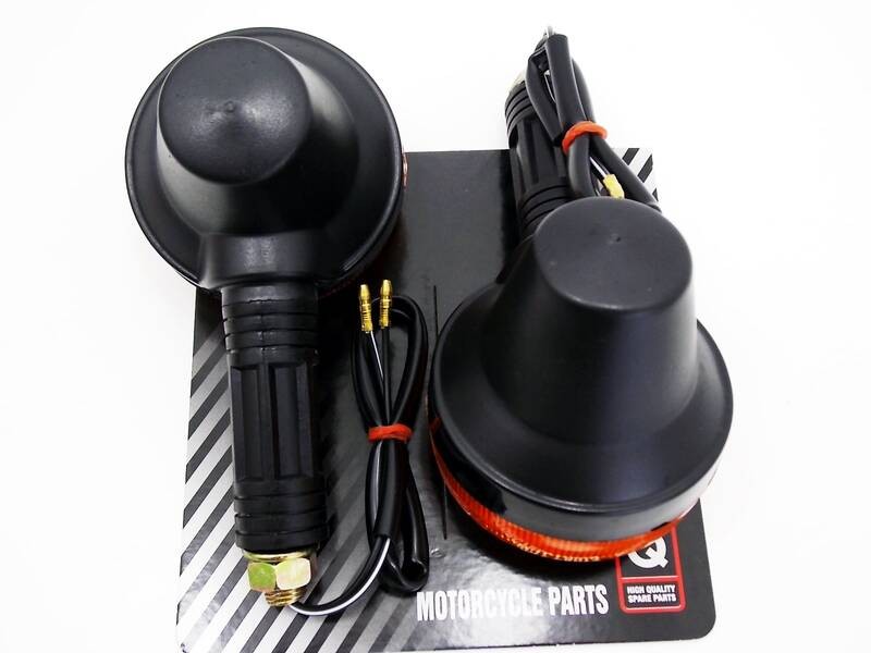 Set of 2 Rear Turn Signal Indicators for Suzuki DR125 (1982)