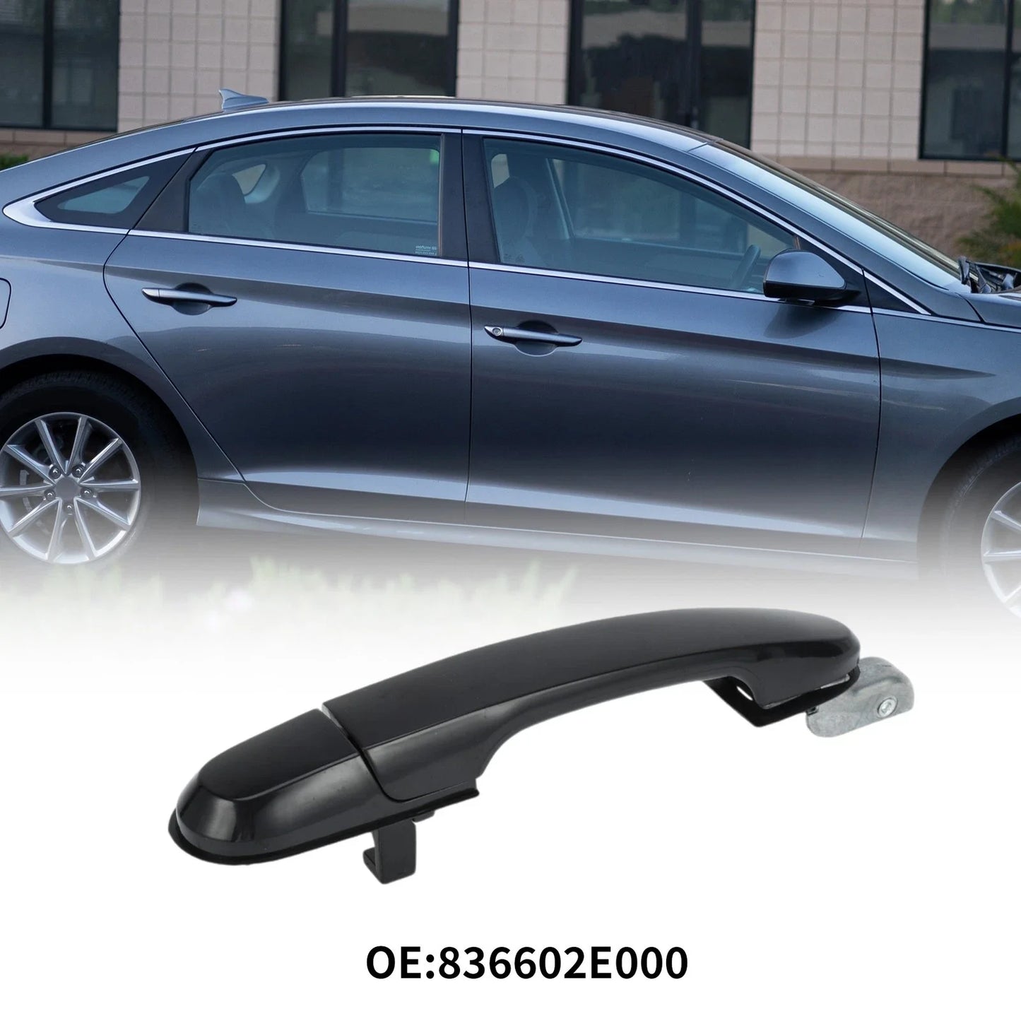 Rear Right Exterior Door Handle for Hyundai Tucson (2005-2009) - 1 Pcs