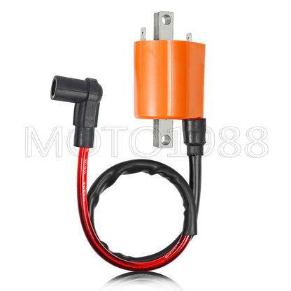 Ignition Coil & Spark Plug for Yamaha Golf Cart G2 (1985–1991)