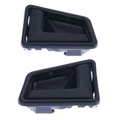 Set of 2 Inner Door Handles for Suzuki Vitara (1998) Black