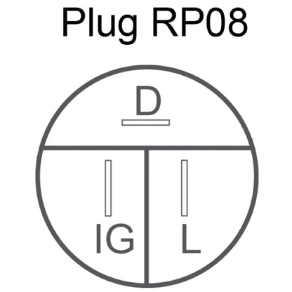 4cyl 1.3L Alternator for Suzuki Swift SA413 (1984 - 1989)