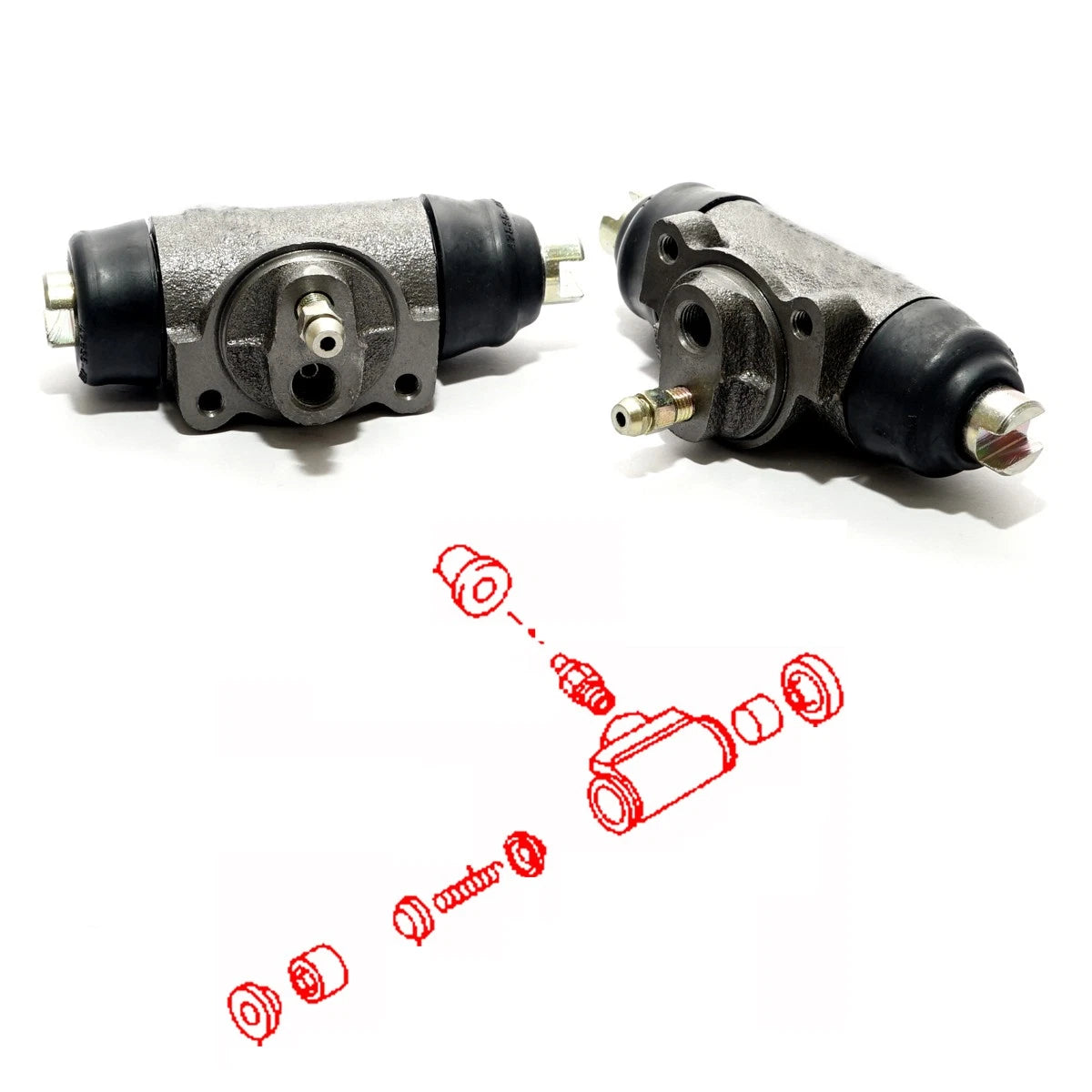 Rear Wheel Brake Cylinder Set for Ford Everest (2003–2009)