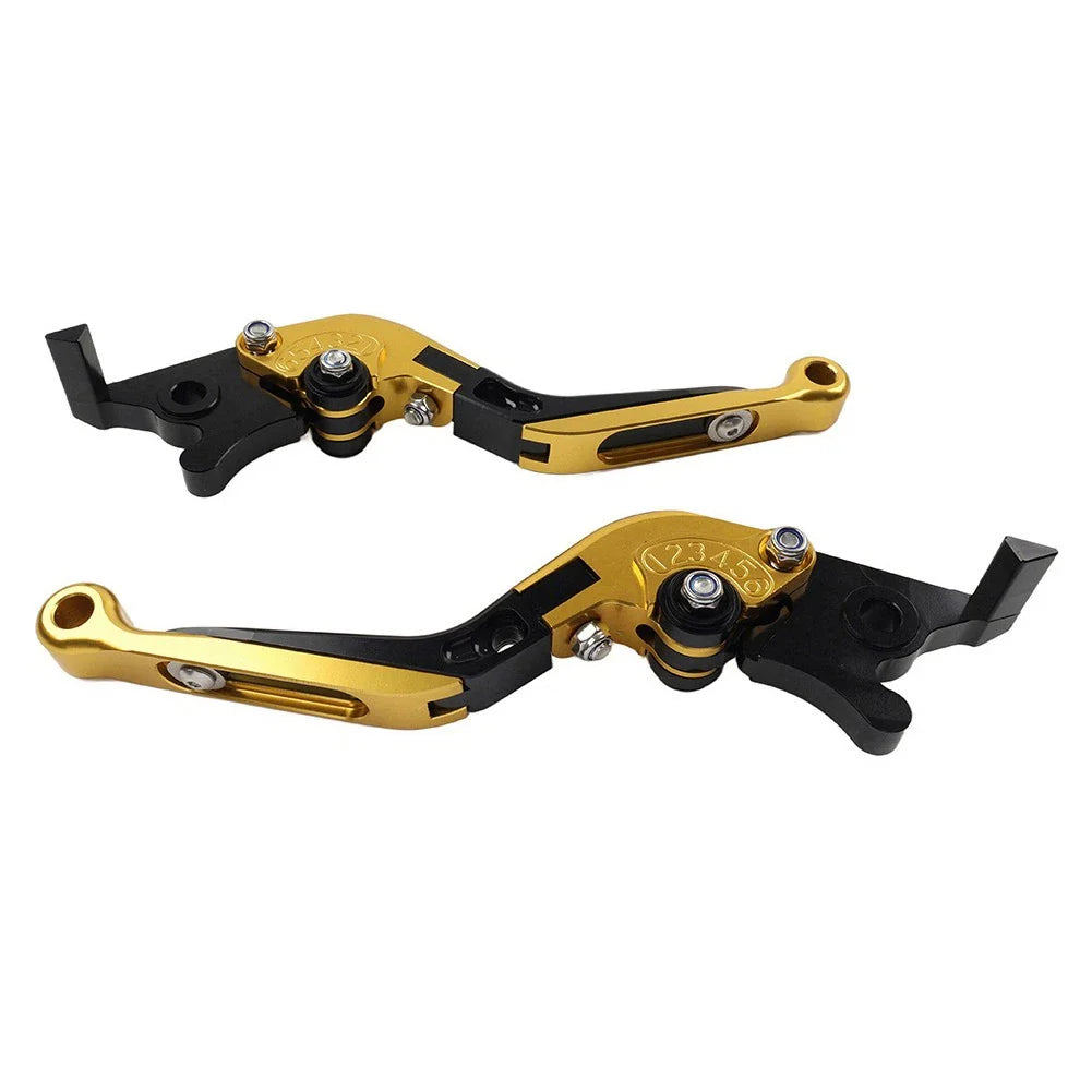 CNC Folding Extendable Brake Clutch Levers for DAYTONA 675 R & SPEED TRIPLE R (2013-2018)