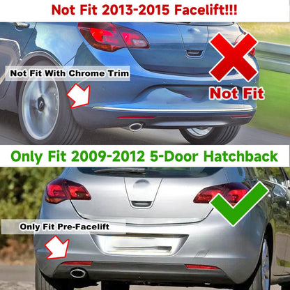 Left Hand Rear Bumper Reflector for Vauxhall Opel Astra J (2009-2012)