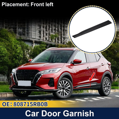 Door Side Lower Trim Front Left No. 808715RB0B for Nissan Kicks (2018–2023)