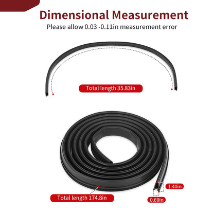 Door Seal Hardware Kit for Polaris Ranger XP 1000 (2018–2025)
