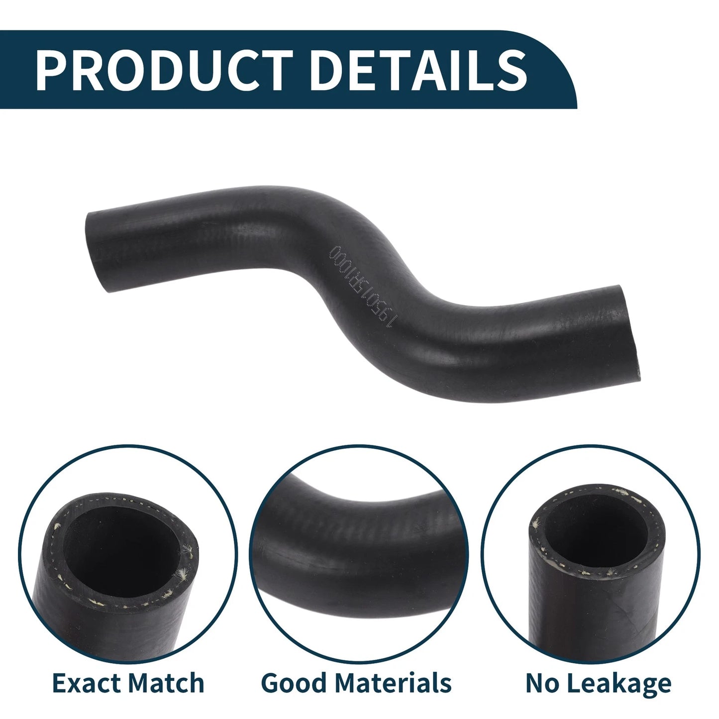 Radiator Hose No. 195015R1000 for Honda Jazz (2015–2024) Upper Hose