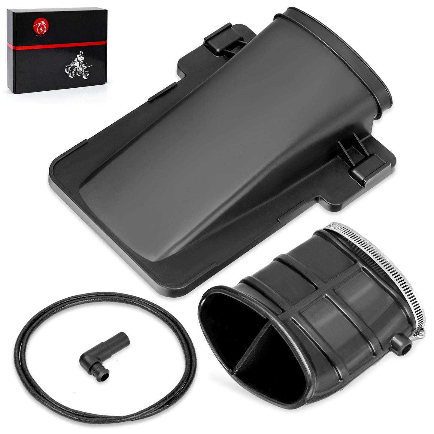 Airbox Lid Cover & Duct with Elbow Pipe for Yamaha Raptor 660R (2001–2005)