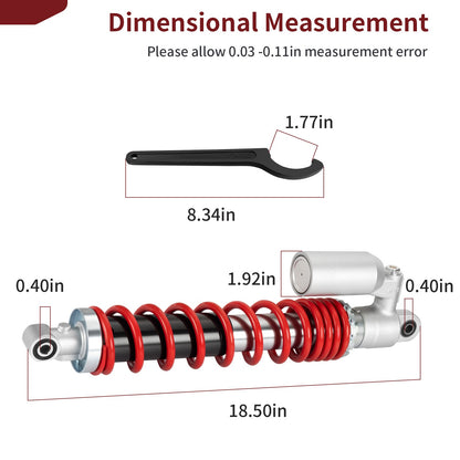 Front Shocks for Suzuki Quadsport Z 400 (2003–2014)