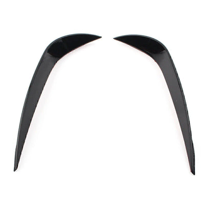 Glossy Black Front Bumper Side Air Vent Trim for VW Golf 6 MK6 GTD (2008-2013)