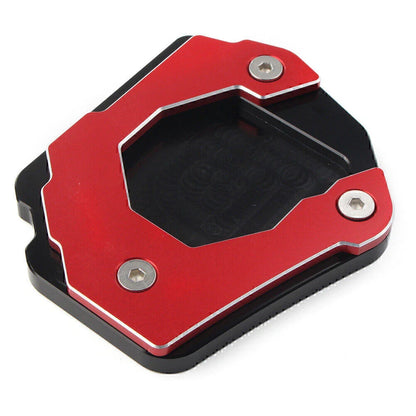 CNC Red Kickstand Foot Extension Pad for BMW F800 GS/ADV (2015-2017)