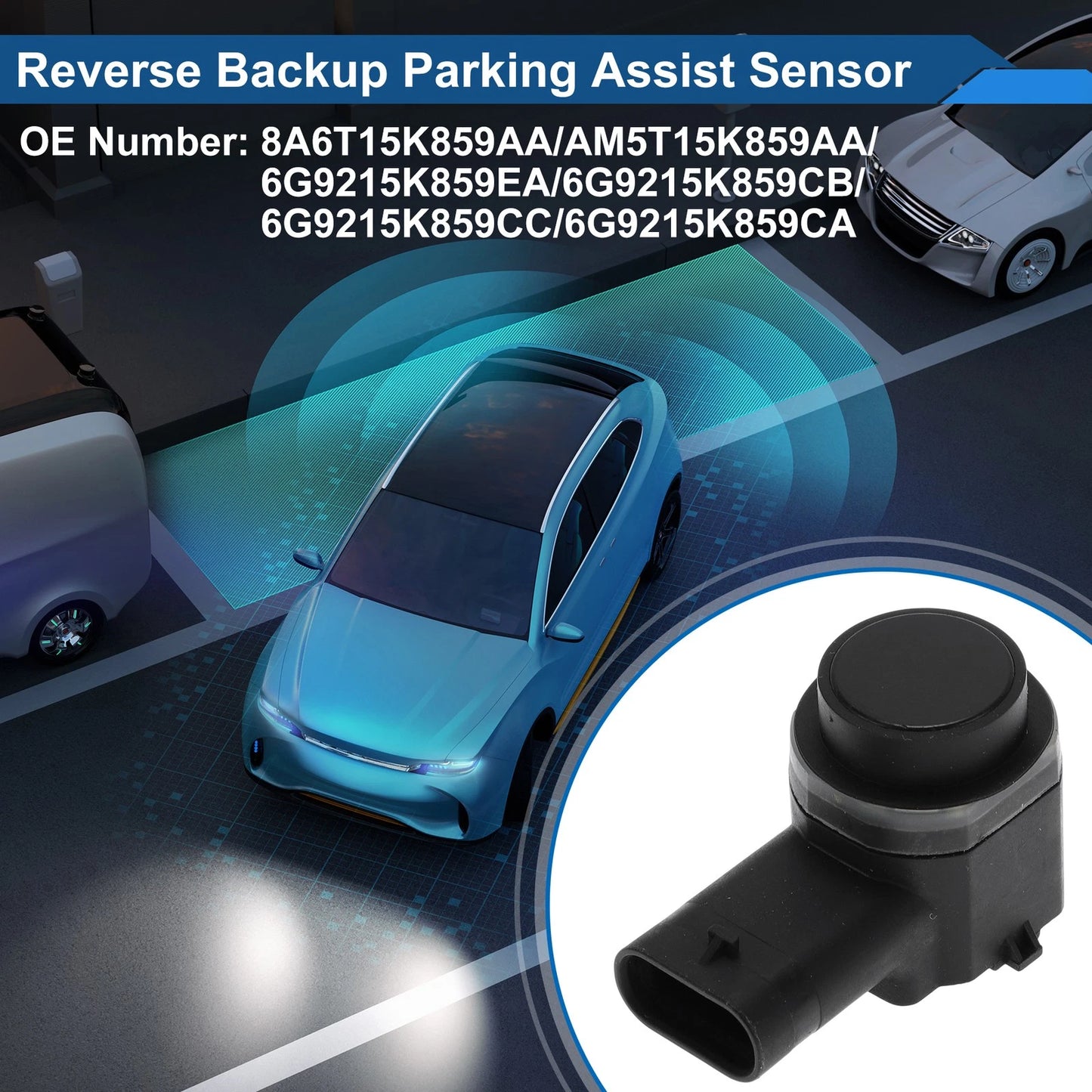 Reverse Backup Parking Sensor for Ford Escape (2012–2019) No.8A6T15K859AA