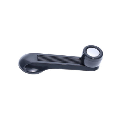 Set of 2 Textured Black Window Crank Handles for Honda Civic (1984–2000)
