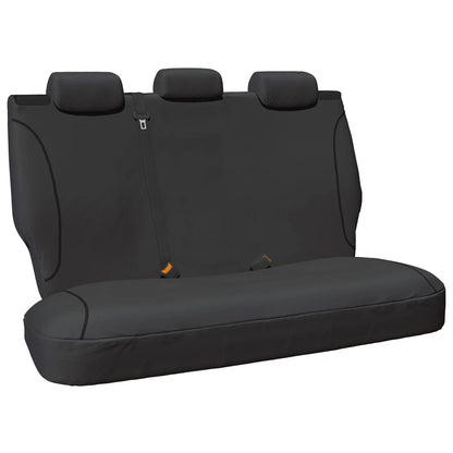 Custom Fit Rear Seat Cover Grey Canvas for Ford Ranger PX (2011-2015)