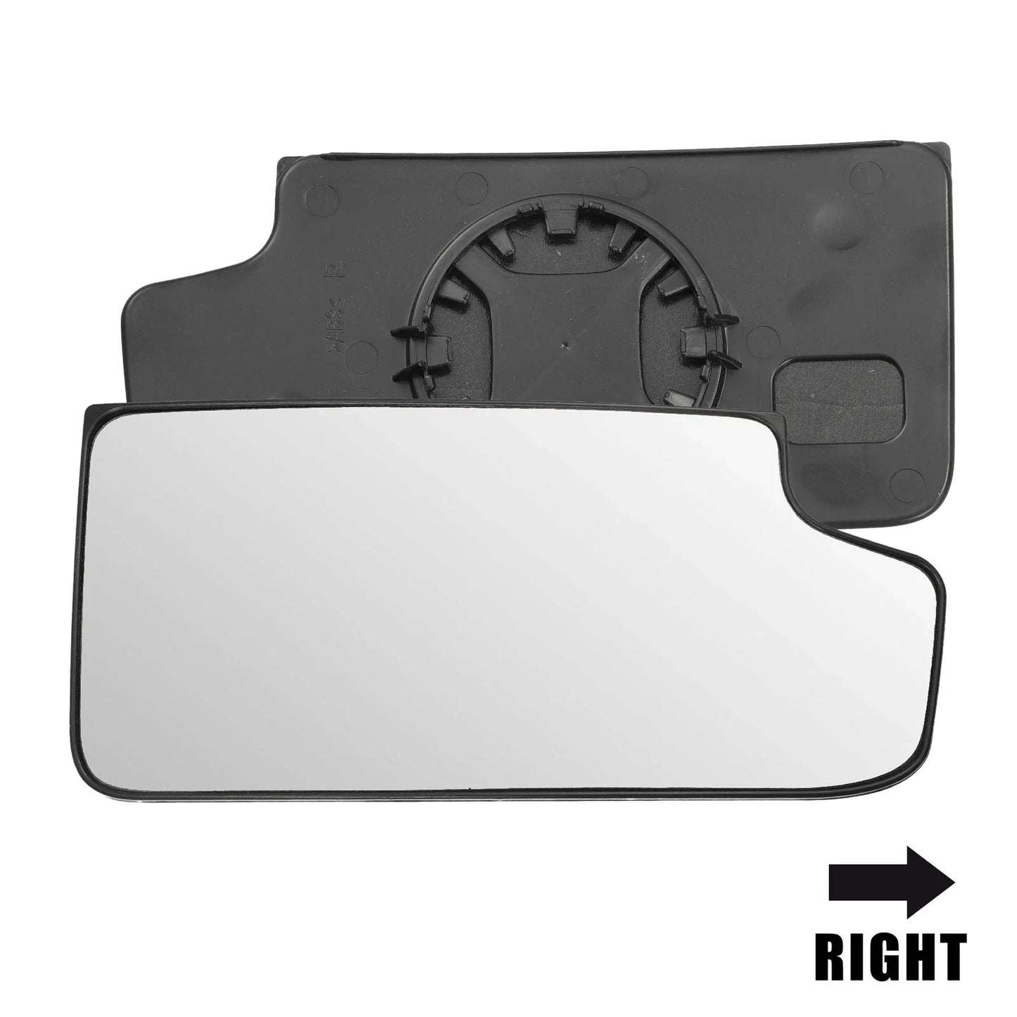 Right Side Rearview Mirror Glass for Chevrolet Silverado 1500 (2014-2019)