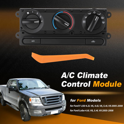 A/C Heater Climate Control Module 599-172 for Ford F-150 (2005–2008)