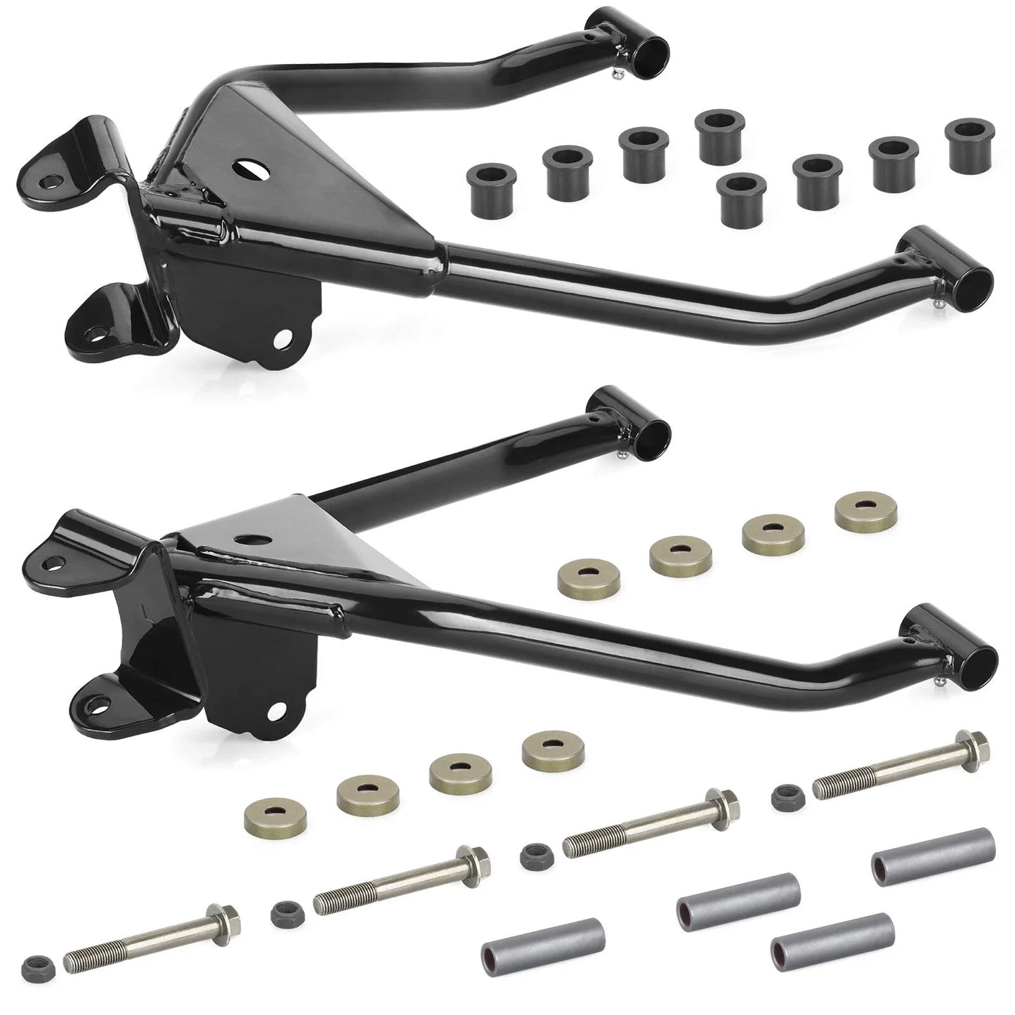 Left & Right Front Control A-Arm & Bushing Kit for Polaris RZR 170 (2009–2021)