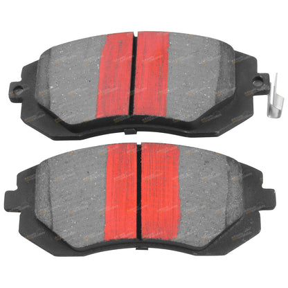 Set of 4 Front Disc Brake Pads for Subaru Liberty (2003–2015)