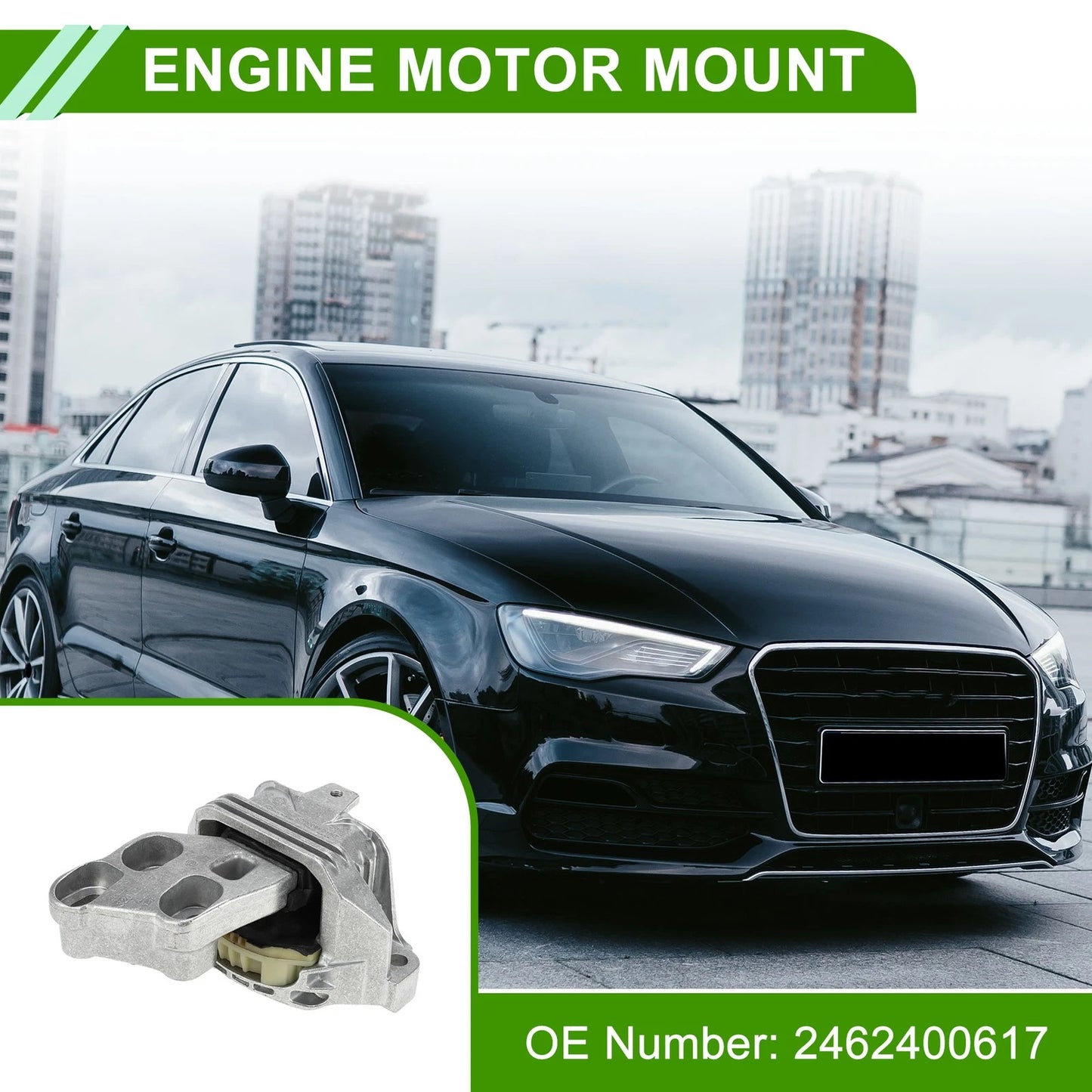 Engine Motor Mount for Mercedes Benz GLA200 X156 (2015–2019) 1.6T DCT