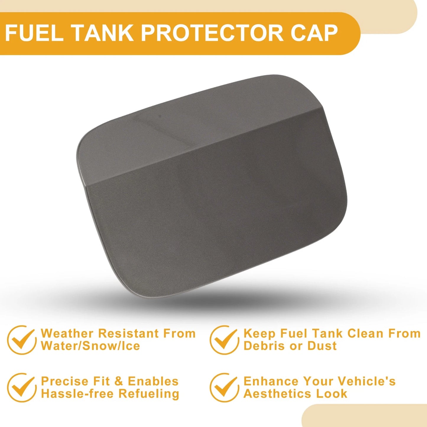 Fuel Tank Door Cap for Volkswagen Passat (2011–2018) Clip Type No.561809857