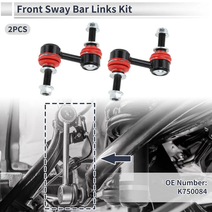 Set of 2 Front Stabilizer Bar Links for Subaru B9 Tribeca (2006–2007) No.K750084