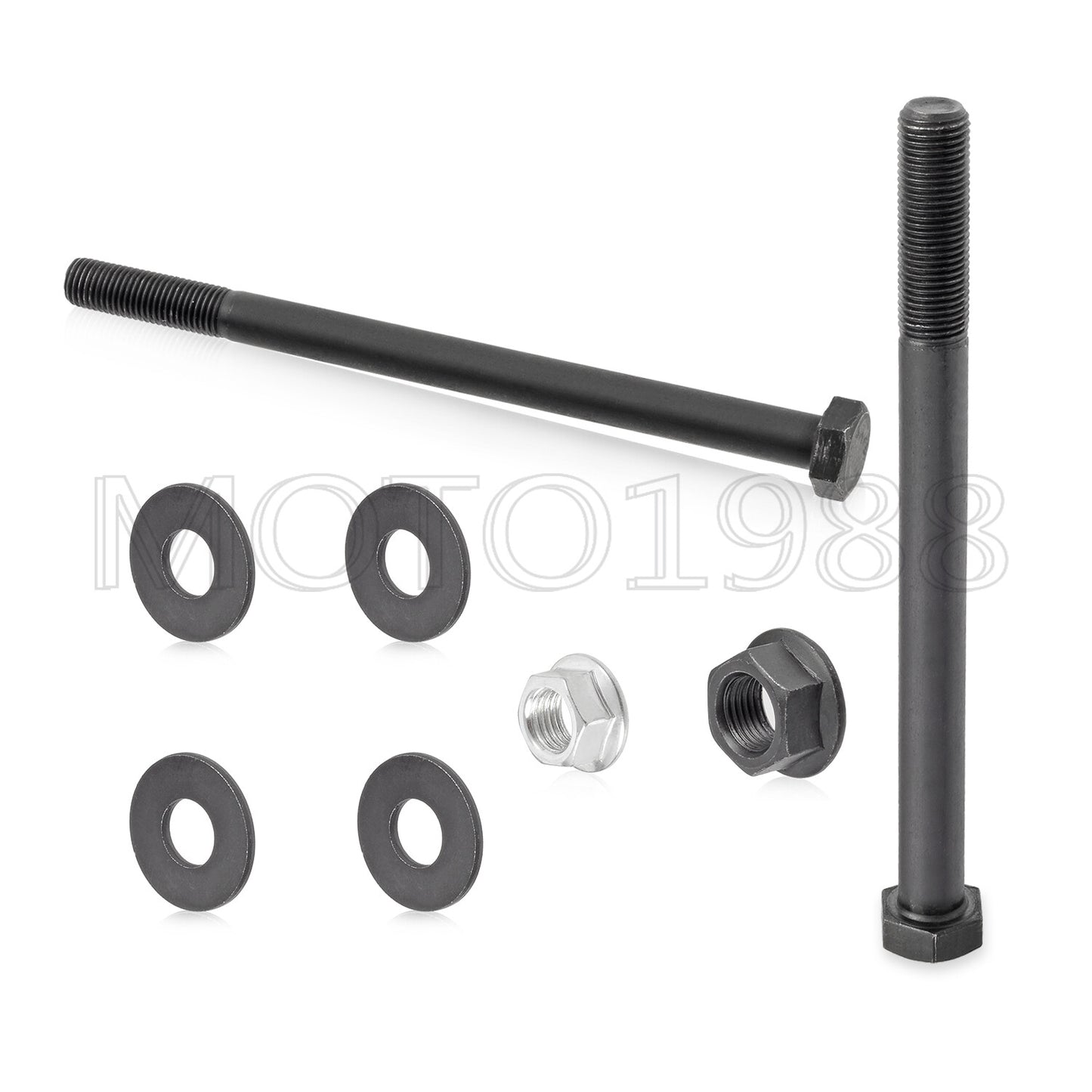 Set of 4 Rear Hub Axle Bearing Carrier Bolts for Yamaha Banshee 350 (1989–2006)