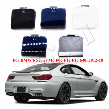 Rear Bumper Tow Hook Cover Eye Cap for BMW 6 Series (2012–2018)