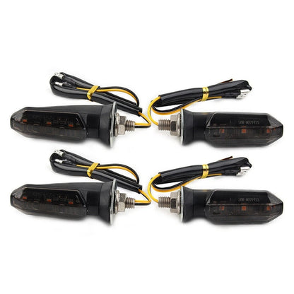 4X LED Turn Signal Indicator Blinker Light for Universal Motorcycle (12V)