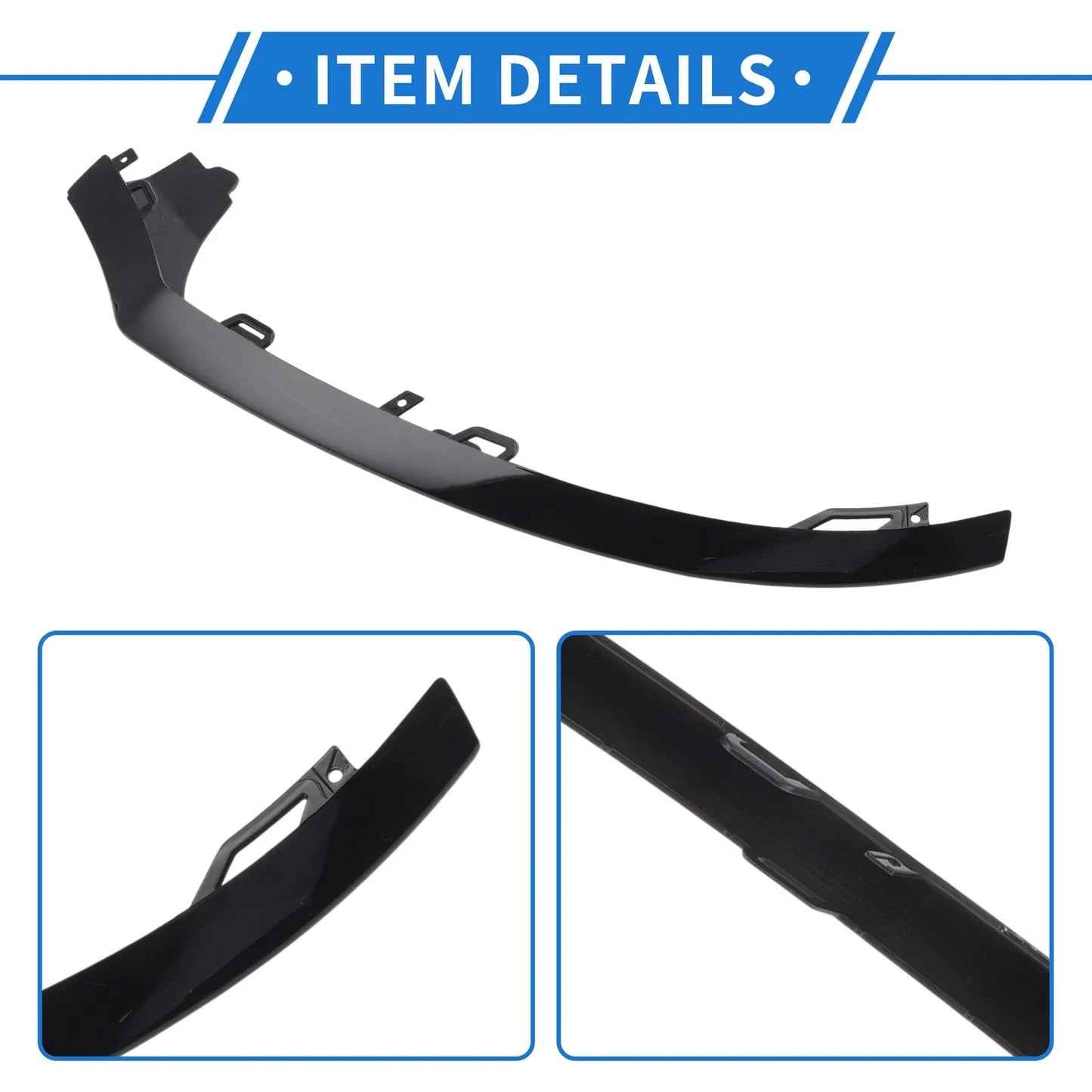 Front Right Bumper Grille Trim for Mercedes-Benz W205 (2015-2018)