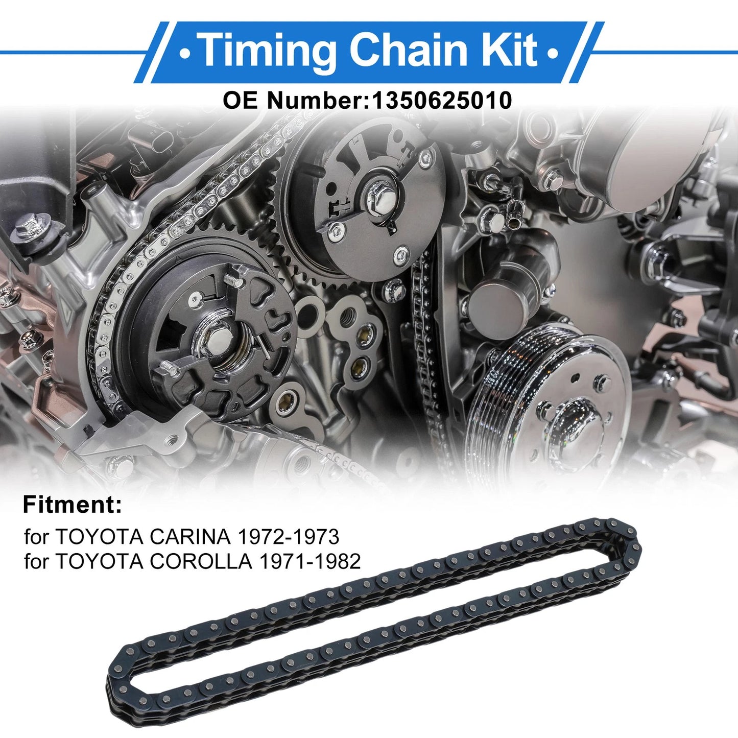 Timing Chain Kit for Toyota Carina (1972–1973) No. 1350625010